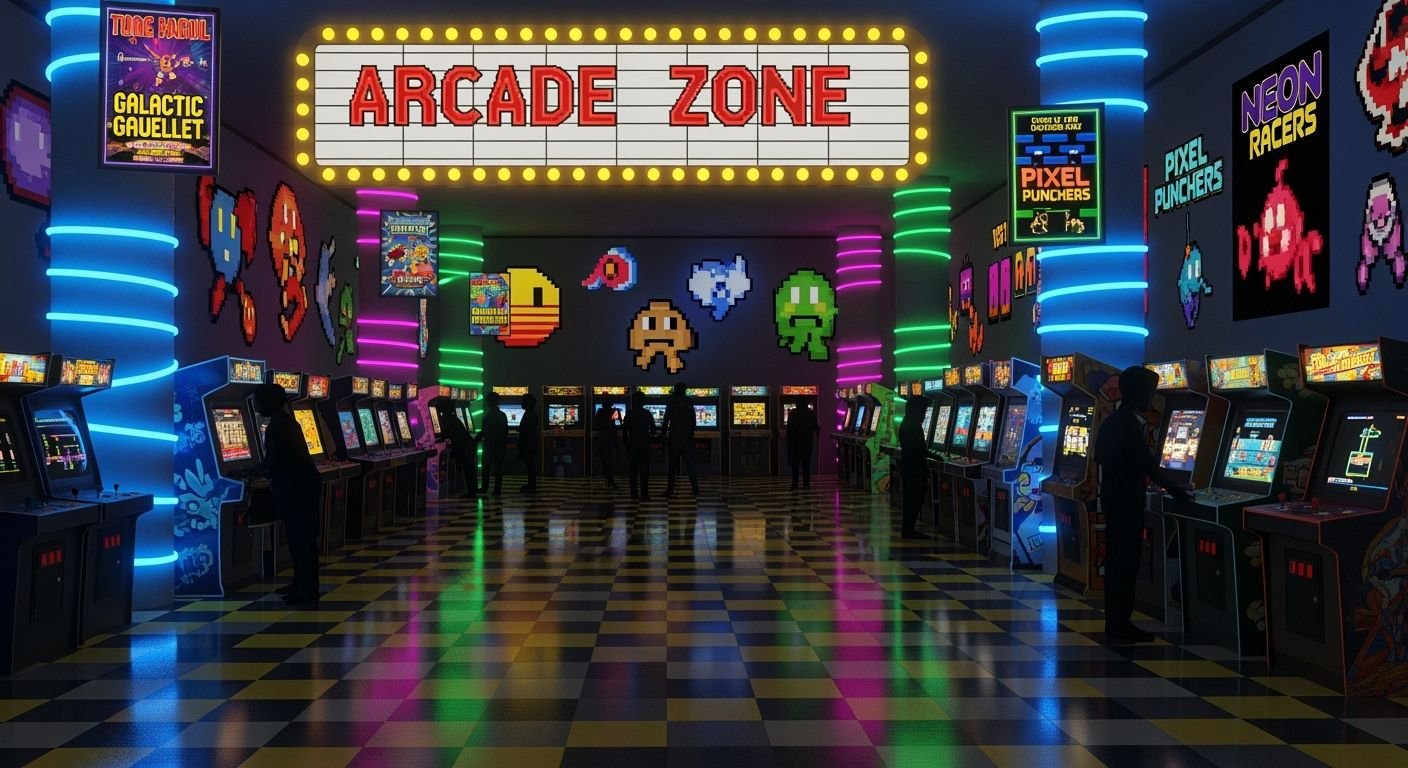 Arcade background image