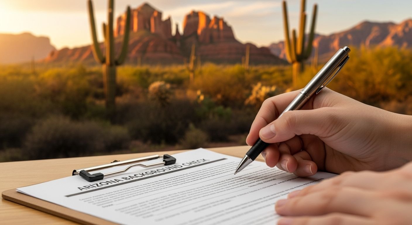 Arizona background check image