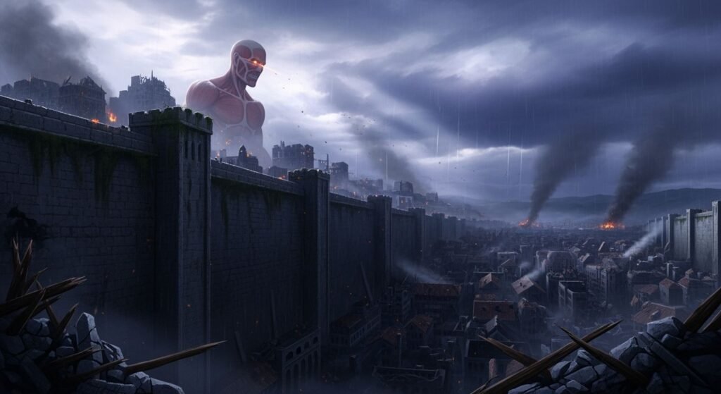 Attack on titan background image 2
