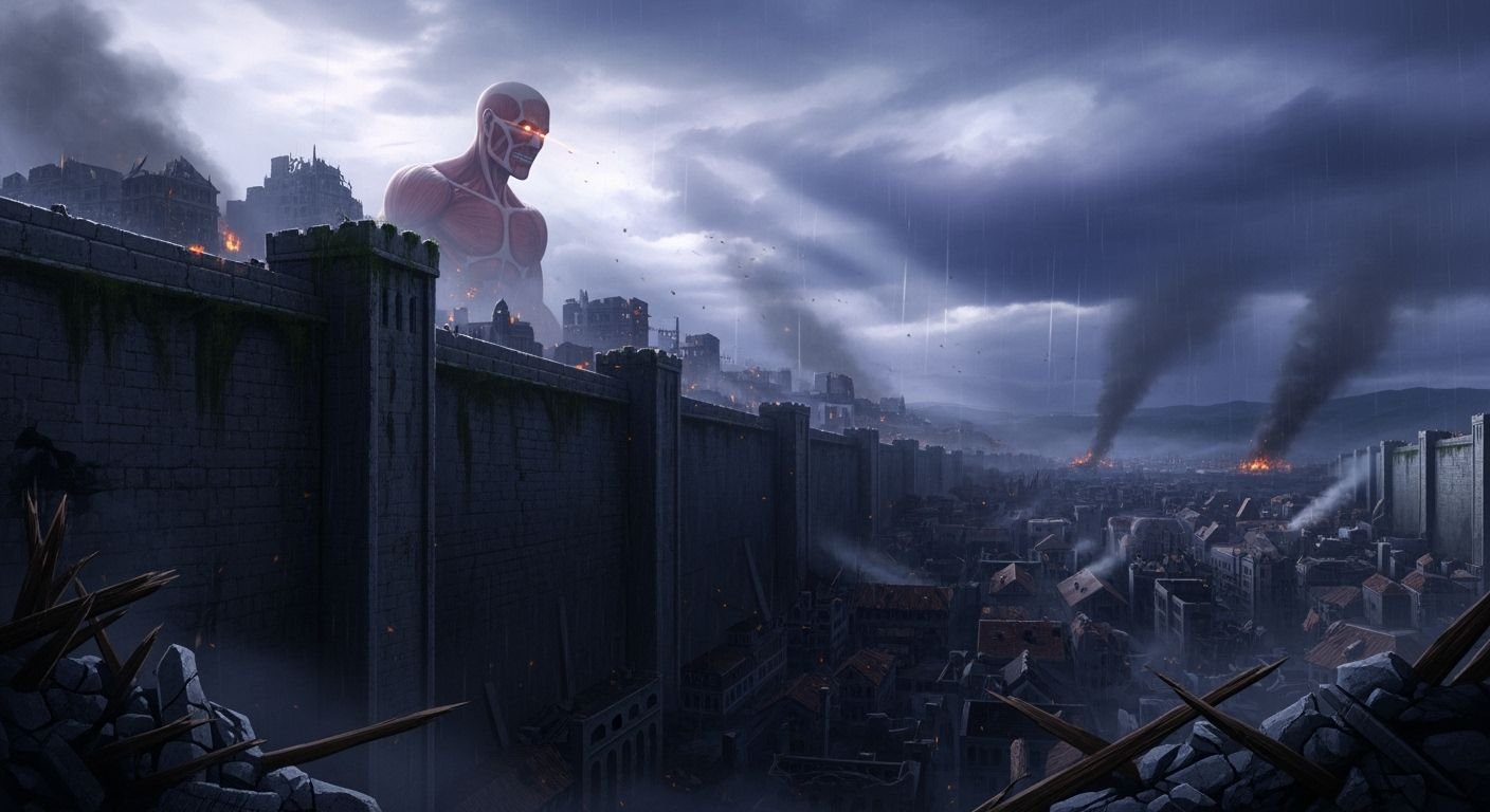 Attack on titan background image 2