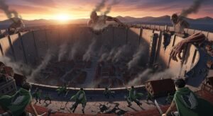 Attack on titan background image 4