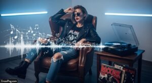 Attitude background music image