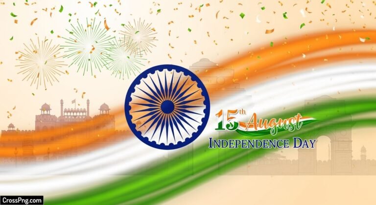 August independence day background image