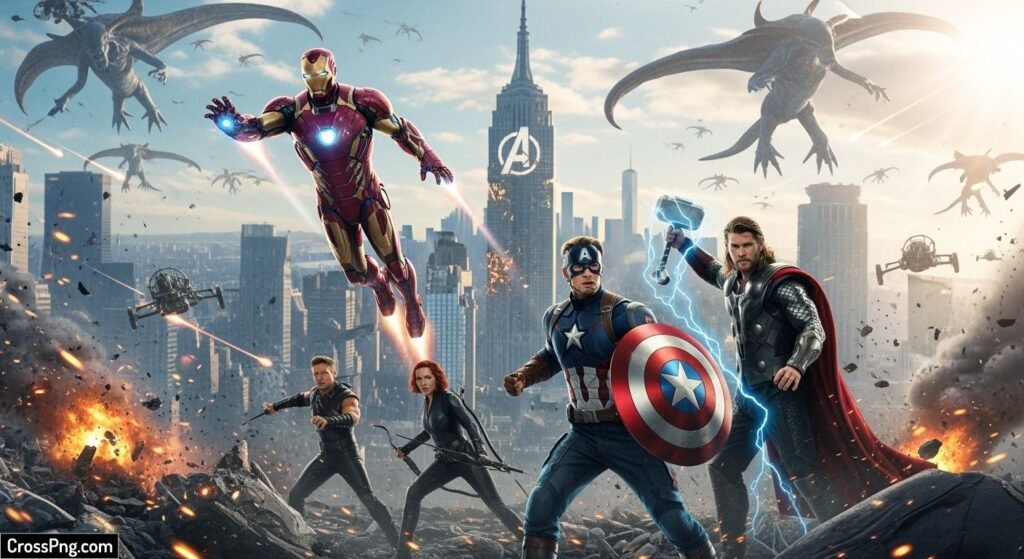 Avengers background image 3