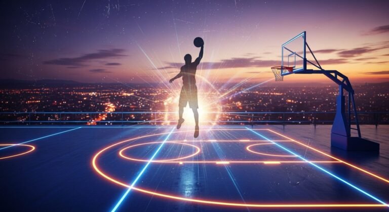 Awesome basketball background image 4