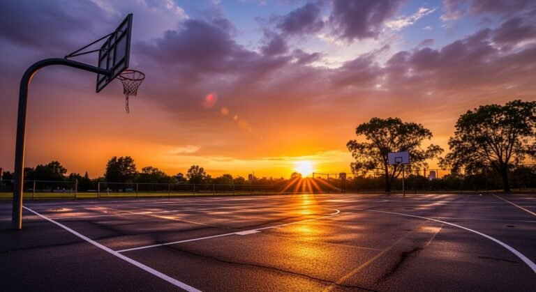 Awesome basketball background image