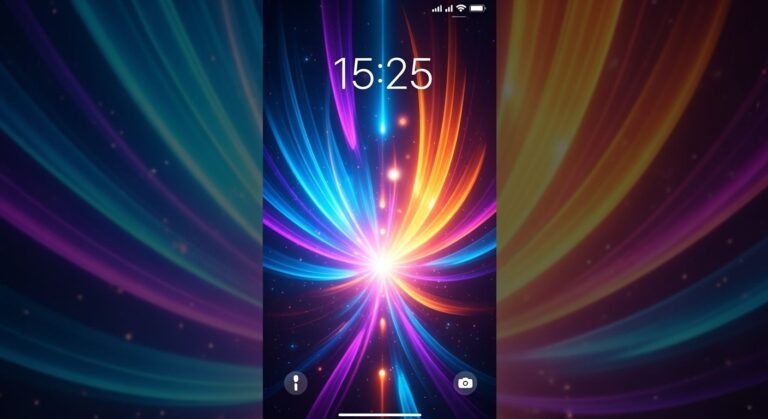 Awesome lock screen background image