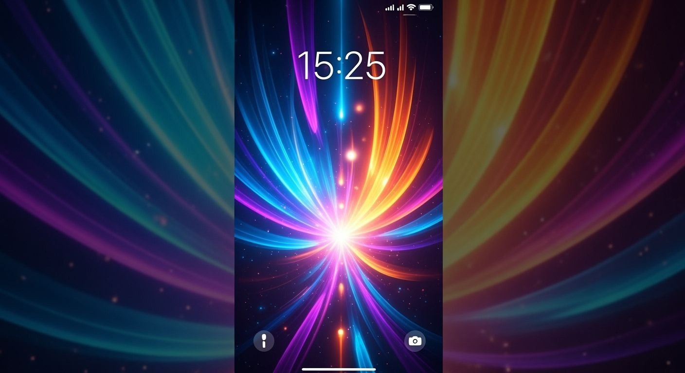 Awesome lock screen background image