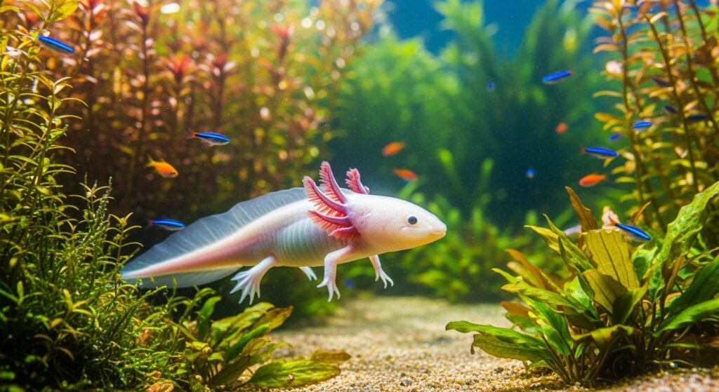 Axolotl background image 3