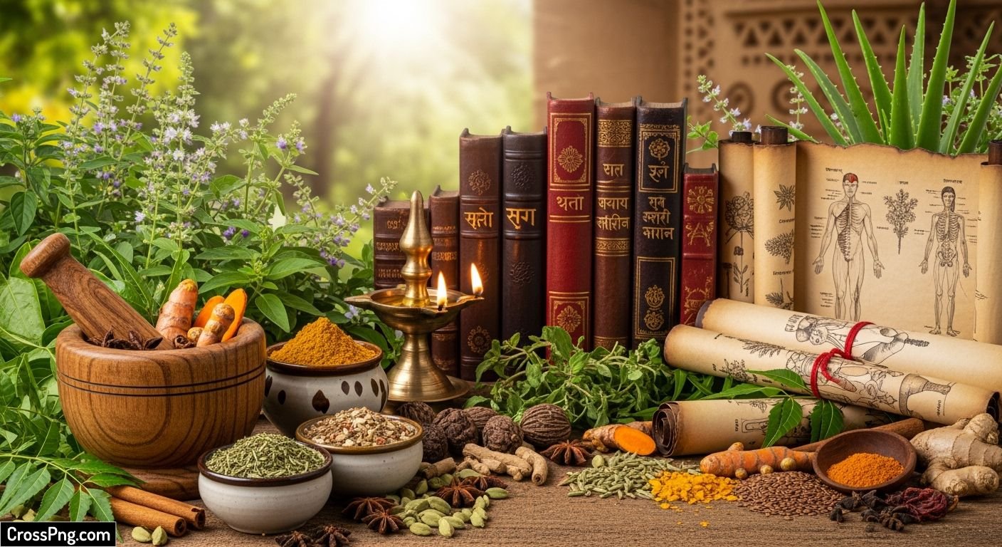 Ayurvedic background hd image 2