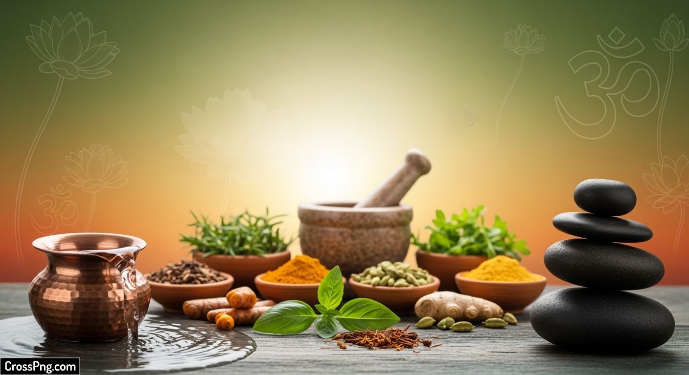 Ayurvedic background hd image