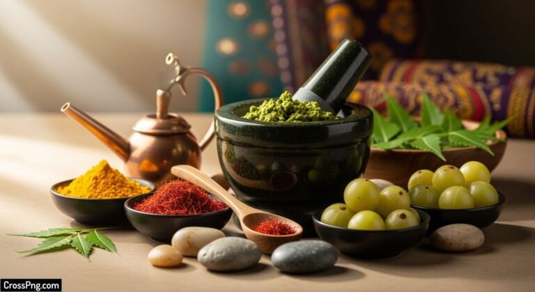 Ayurvedic background image