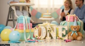 Baby birthday background image 3
