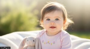 Baby girl background image