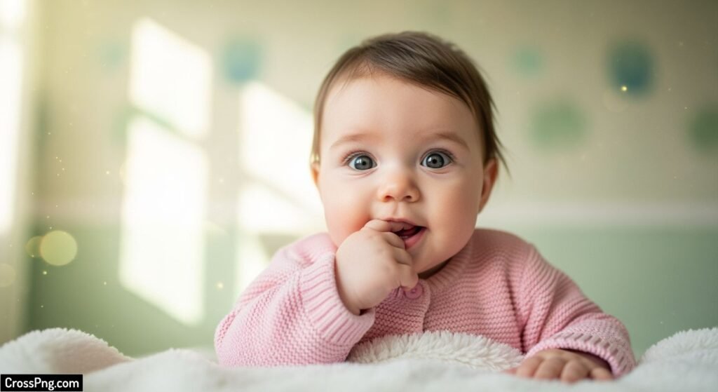 Baby girl background image