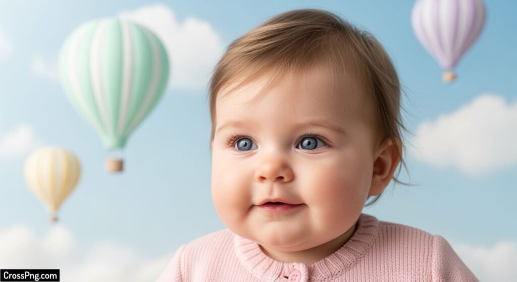 Baby girl background image 2