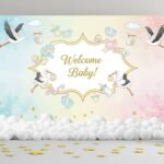 Baby shower background image 2