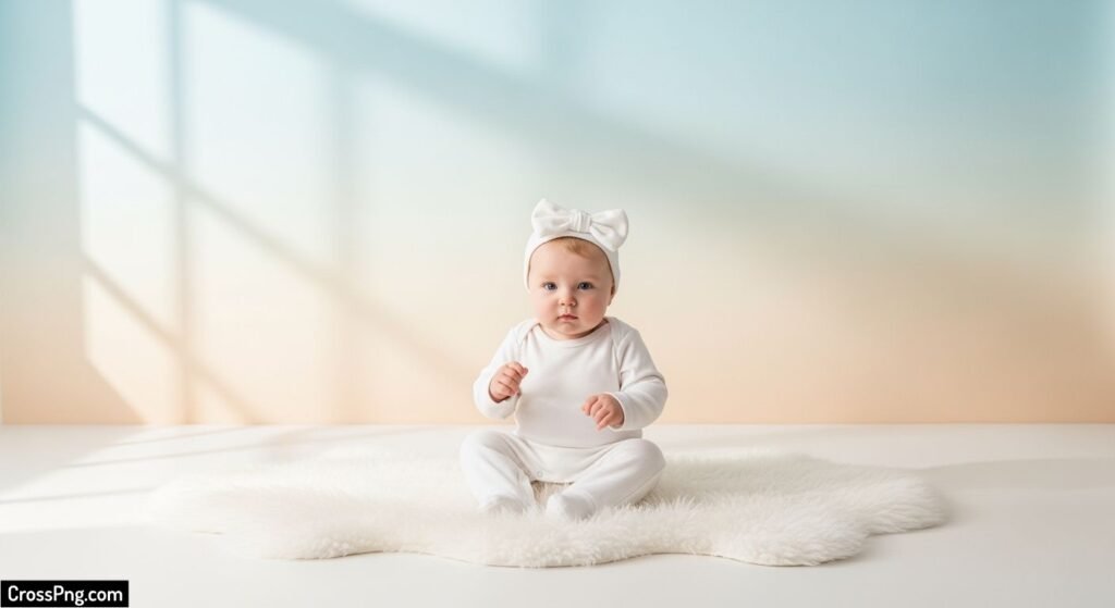 Baby studio background hd image