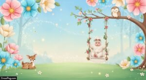 Backdrop baby photoshoot background image