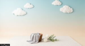 Backdrop baby photoshoot background image 3