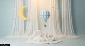 Backdrop baby photoshoot background image 7