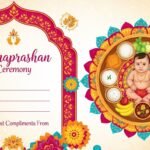 Background annaprashan card image