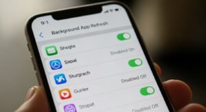 Background app refresh iphone image 2