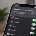 Background app refresh