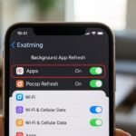 Background app refresh on iphone image 2