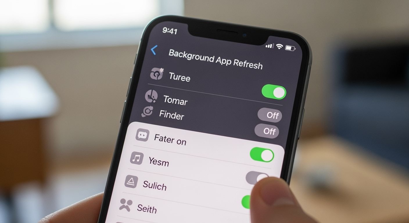 Background app refresh on iphone image 3