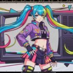 Background banner tv girl image 3