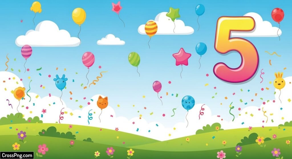 Background birthday invitation card design image