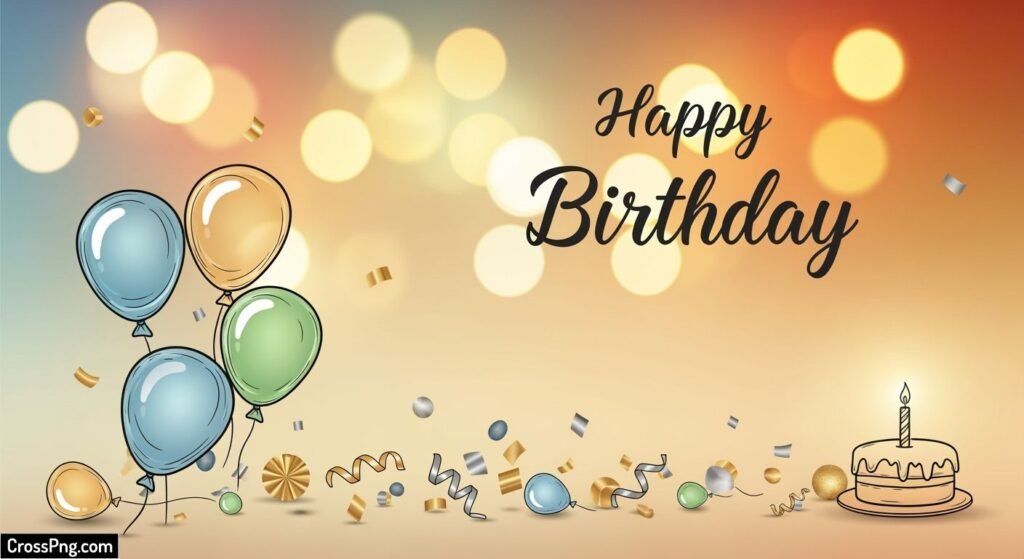 Background birthday invitation card design image 2