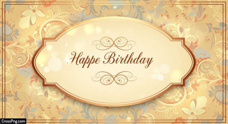 Background birthday invitation card design image