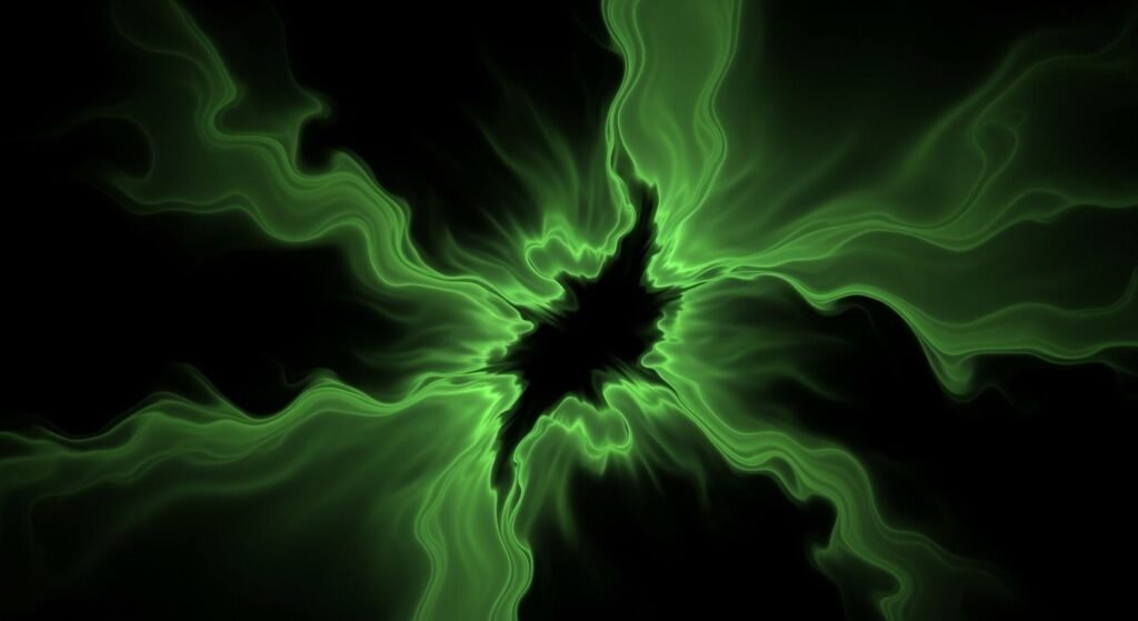 Background black and green image 4