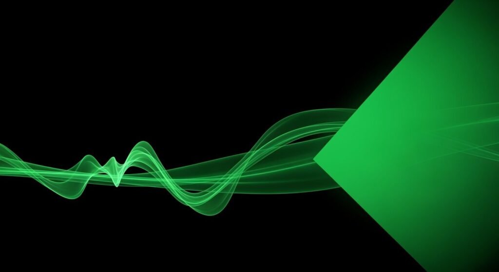 Background black green image