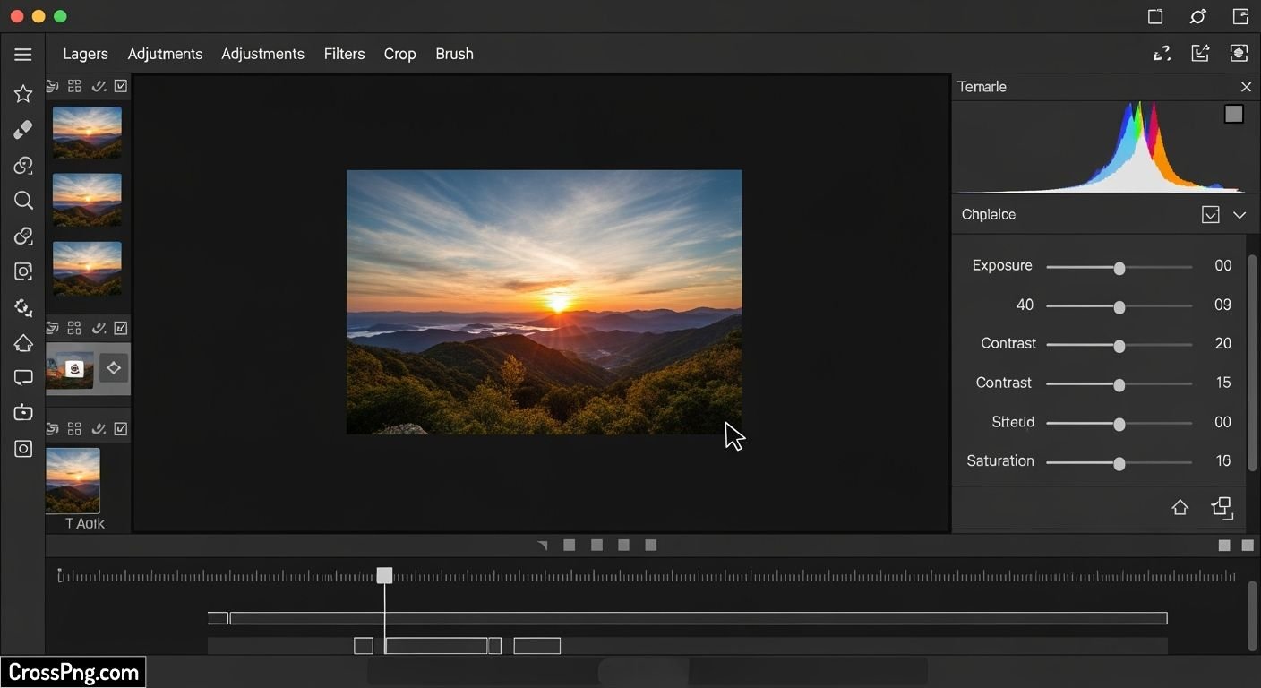 Background black photo editor image