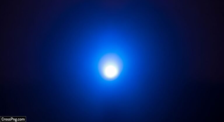 Background blue light image