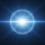 Background blue light image