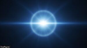 Background blue light image