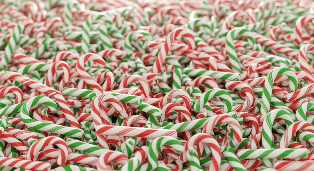 Background candy cane image 2