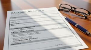 Background check form image 4