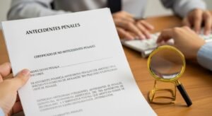 Background check in spanish image