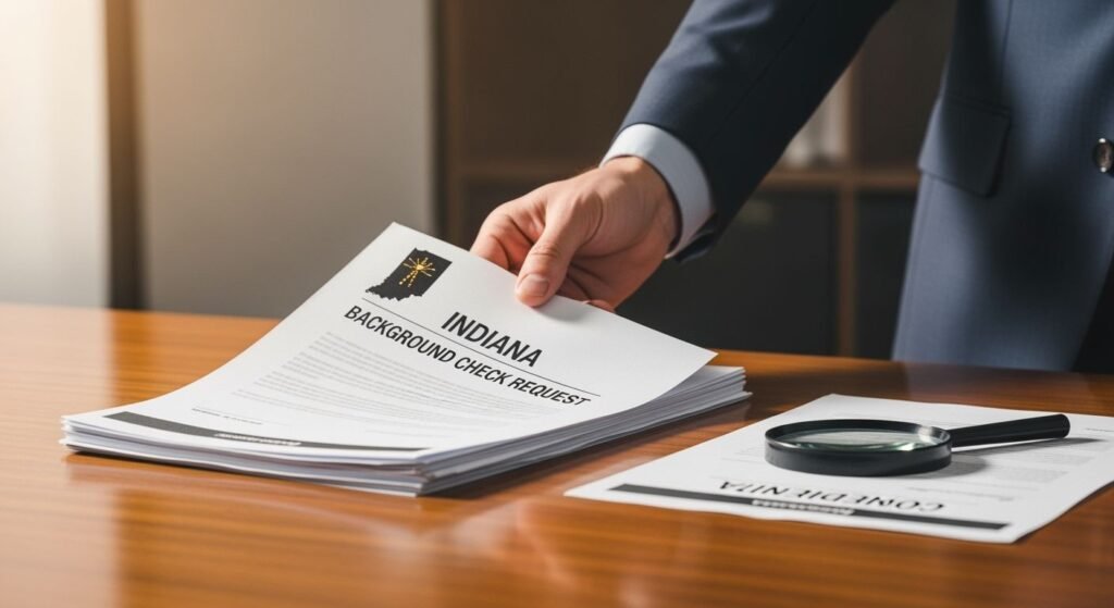 Background check indiana image