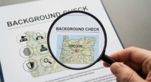 Background check oregon image