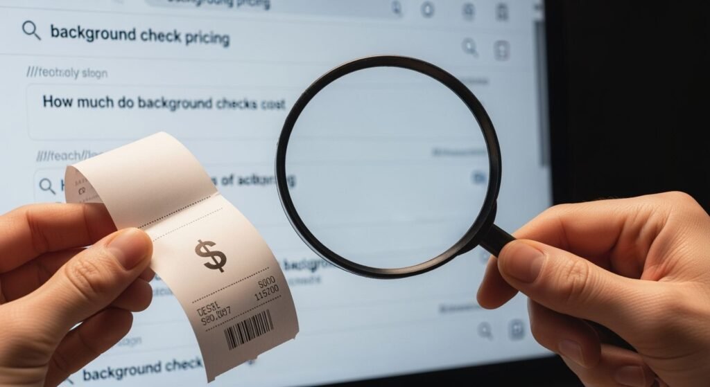 Background check price image