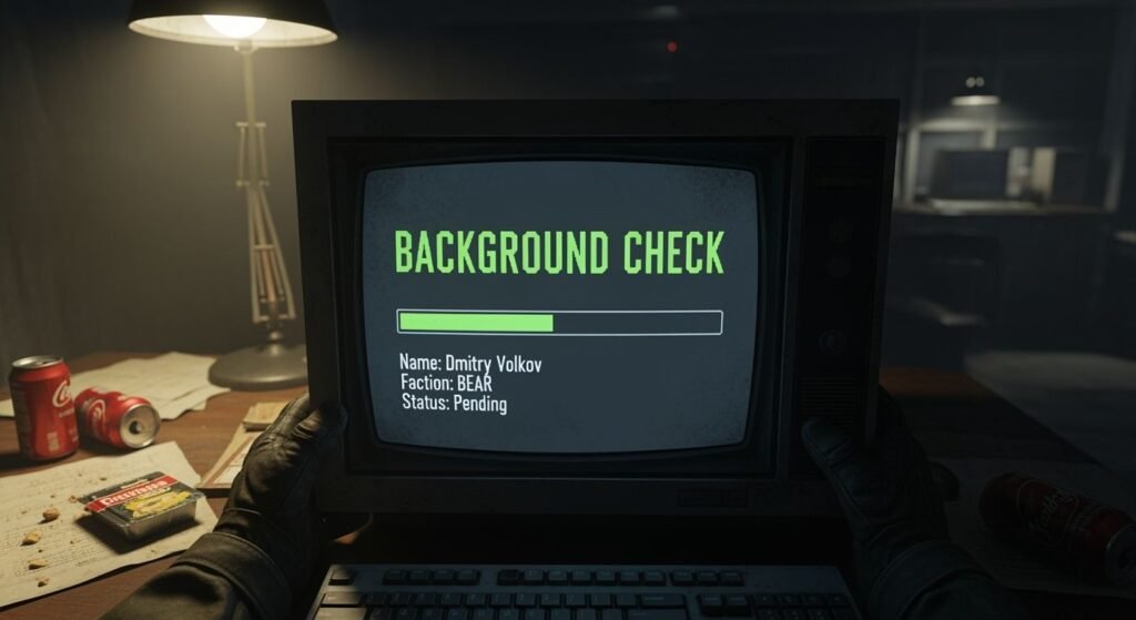 Background check tarkov image