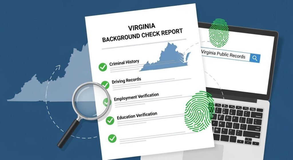 Background check virginia image