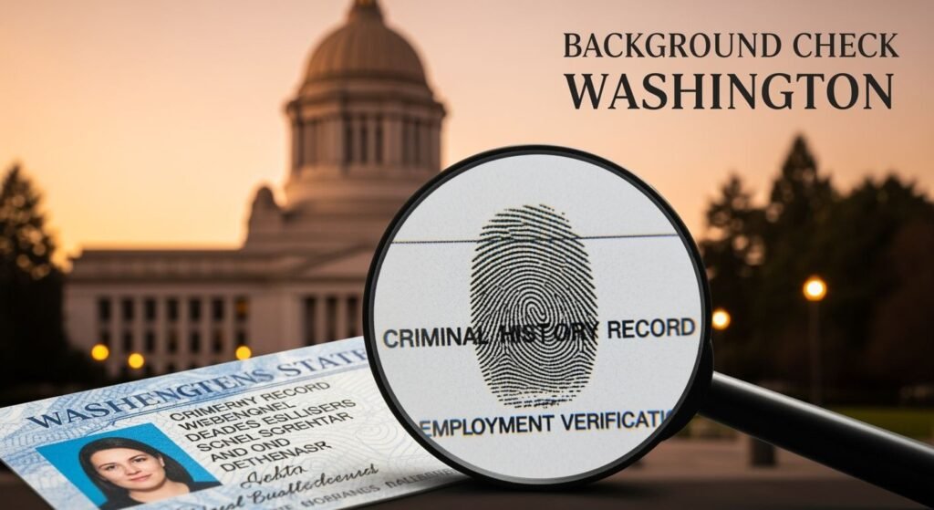 Background check washington image