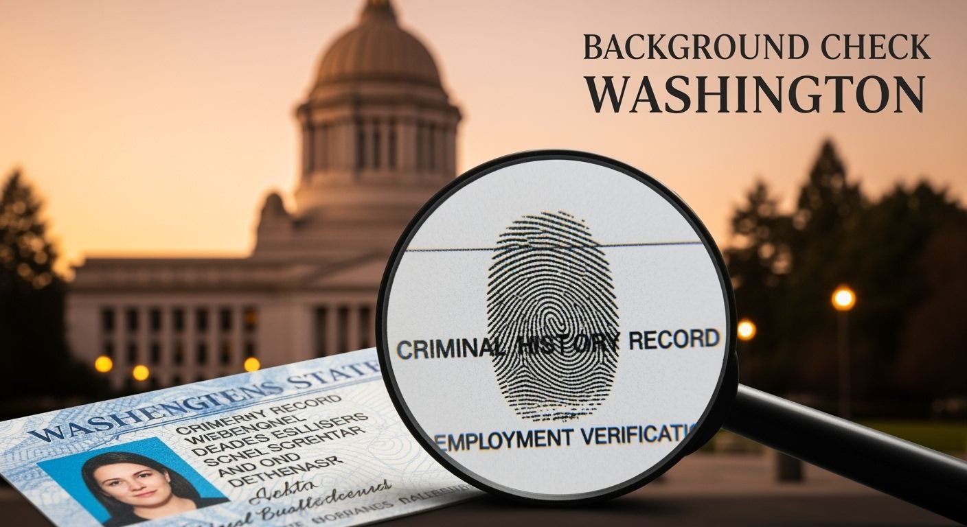 Background check washington image